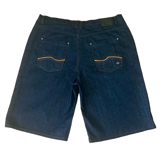 Vintage Enyce by Sean Combs men's baggy denim jort/shorts waist size 48 - Picture 6 of 14